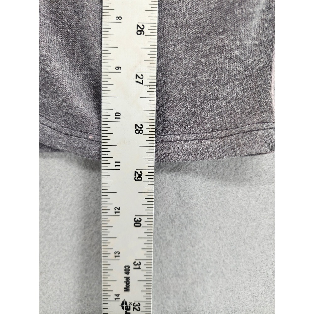 Enti Women Ombre Knit Sweater Gray White V-Neck Batwing Sleeve Boho Top Small - Picture 13 of 14
